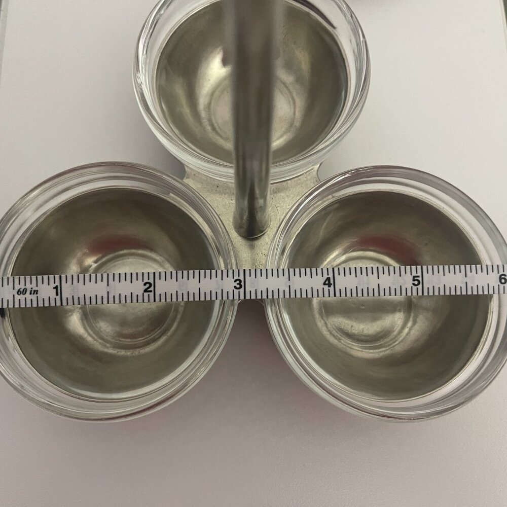 Arte Italica pewter condiment caddy - Picture 5 of 5